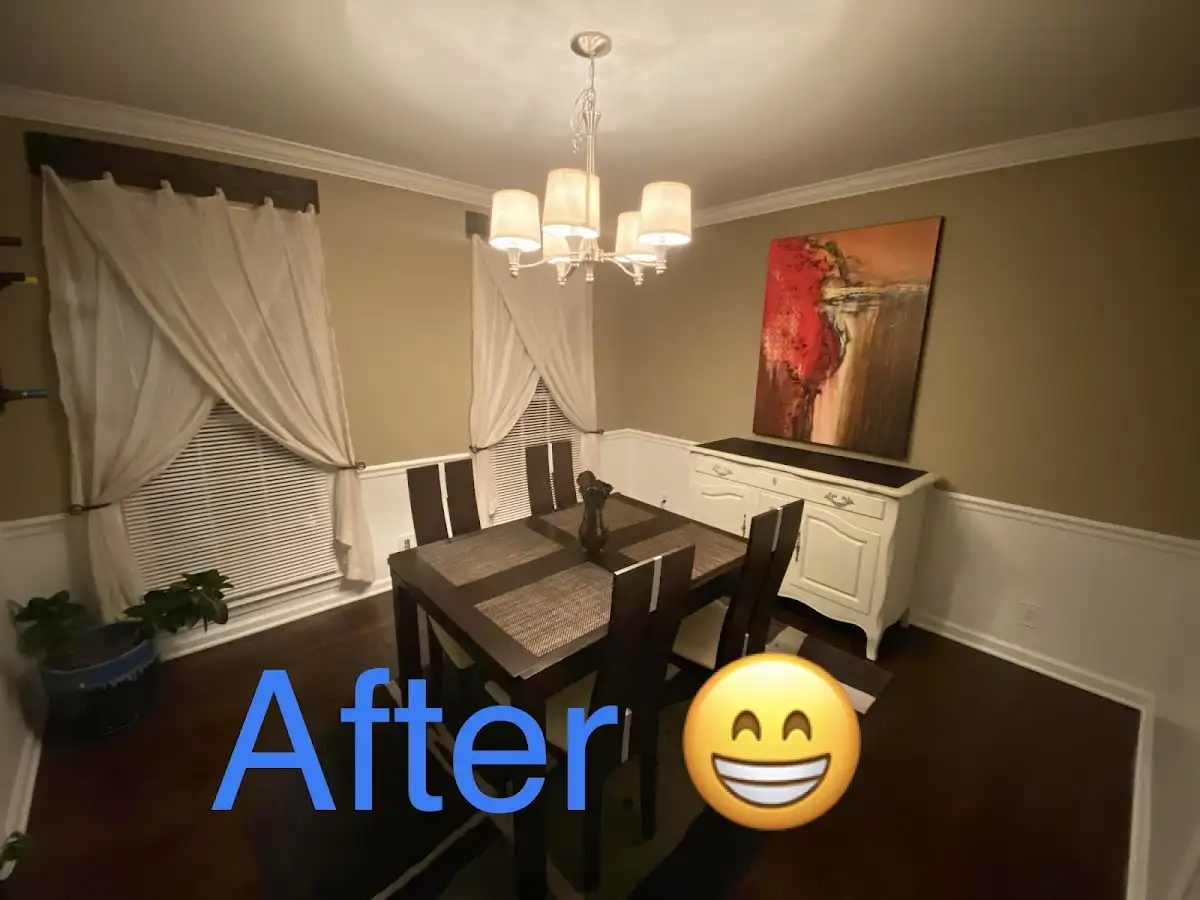 Professional dining room restoration after water damage in Newport